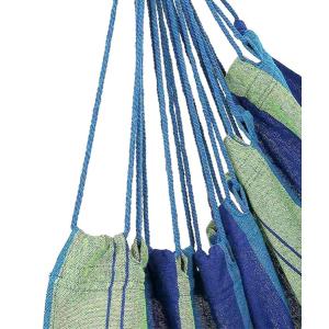 Αιώρα κάθισμα AG233B, 90x100cm, έως 120kg, μπλε-πράσινη | Οικιακές & Προσωπικές Συσκευές | elabstore.gr