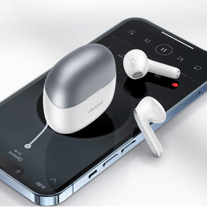 USAMS earphones με θήκη φόρτισης XH09, True Wireless, λευκά | eLabstore.gr USAMS earphones με θήκη φόρτισης XH09, True Wireless, λευκά | Αξεσουάρ κινητών | elabstore.gr