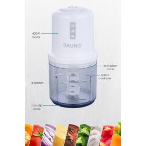 BRUNO Πολυκόφτης BRN-0066, 500ml, 400W, 4 λεπίδες, λευκό | eLabstore.gr BRUNO Πολυκόφτης BRN-0066, 500ml, 400W, 4 λεπίδες, λευκό | Οικιακές & Προσωπικές Συσκευές | elabstore.gr