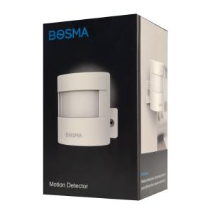 BOSMA ασύρματος ανιχνευτής κίνησης BSM-S-PIR, έως 12m, 915/868/433MHz | Συναγερμοί | elabstore.gr