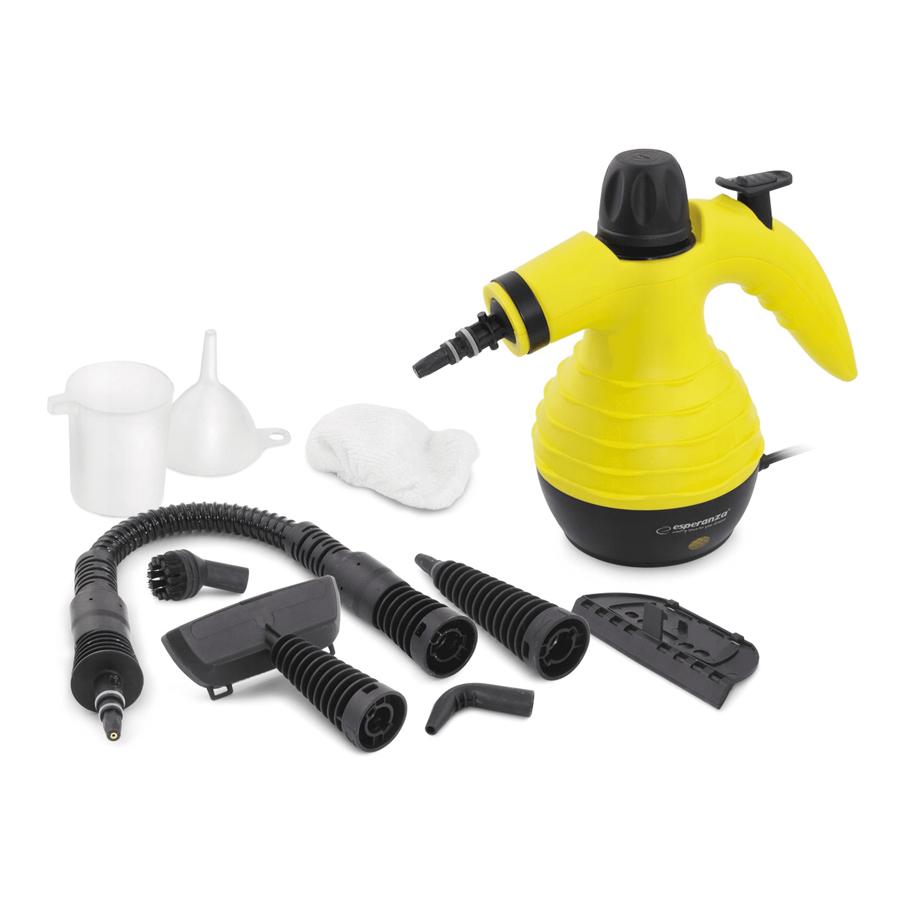 ESPERANZA ατμοκαθαριστής χειρός EHS001, 3 Pa, 1050W, 350ml, κίτρινος | eLabstore.gr ESPERANZA ατμοκαθαριστής χειρός EHS001, 3 Pa, 1050W, 350ml, κίτρινος | Οικιακές & Προσωπικές Συσκευές | elabstore.gr
