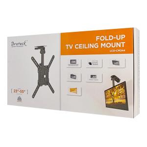 BRATECK βάση οροφής LCD-CM344 για οθόνη 23"-55", 20kg | eLabstore.gr