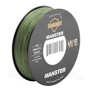 SEAKNIGHT νήμα Manster LN0224, οκτάκλωνο, 6.8kg, 0.14mm, 300m, πράσινο | Gadgets - Αξεσουάρ | elabstore.gr