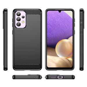 POWERTECH θήκη Carbon MOB-1730 για Samsung A33 5G, μαύρη | Αξεσουάρ κινητών | elabstore.gr