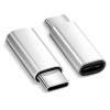 POWERTECH αντάπτορας USB-C αρσενικό σε Micro USB θηλυκό PTH-064, ασημί | Αξεσουάρ κινητών | elabstore.gr