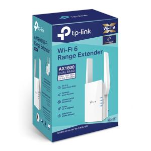 TP-LINK range extender RE605X, AX1800 dual band, WiFi 6, mesh, Ver 2.0 | Δικτυακά | elabstore.gr