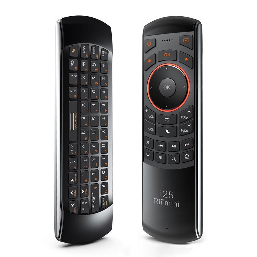 RIITEK τηλεχειριστήριο Mini i25 με πληκτρολόγιο & air mouse, 2.4GHz | eLabstore.gr RIITEK τηλεχειριστήριο Mini i25 με πληκτρολόγιο & air mouse, 2.4GHz | Εικόνα & Ήχος | elabstore.gr