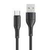 USAMS καλώδιο USB-C σε USB SJ501, 2A, 1m, μαύρο | Αξεσουάρ κινητών | elabstore.gr