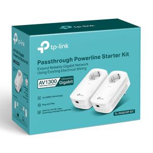 TP-LINK Passthrough Powerline Starter Kit TL-PA8010P KIT, AV1300 Gigabit | Δικτυακά | elabstore.gr