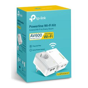 TP-LINK Powerline Wi-Fi Kit TL-WPA4226-KIT, AV600 600Mbps | Δικτυακά | elabstore.gr