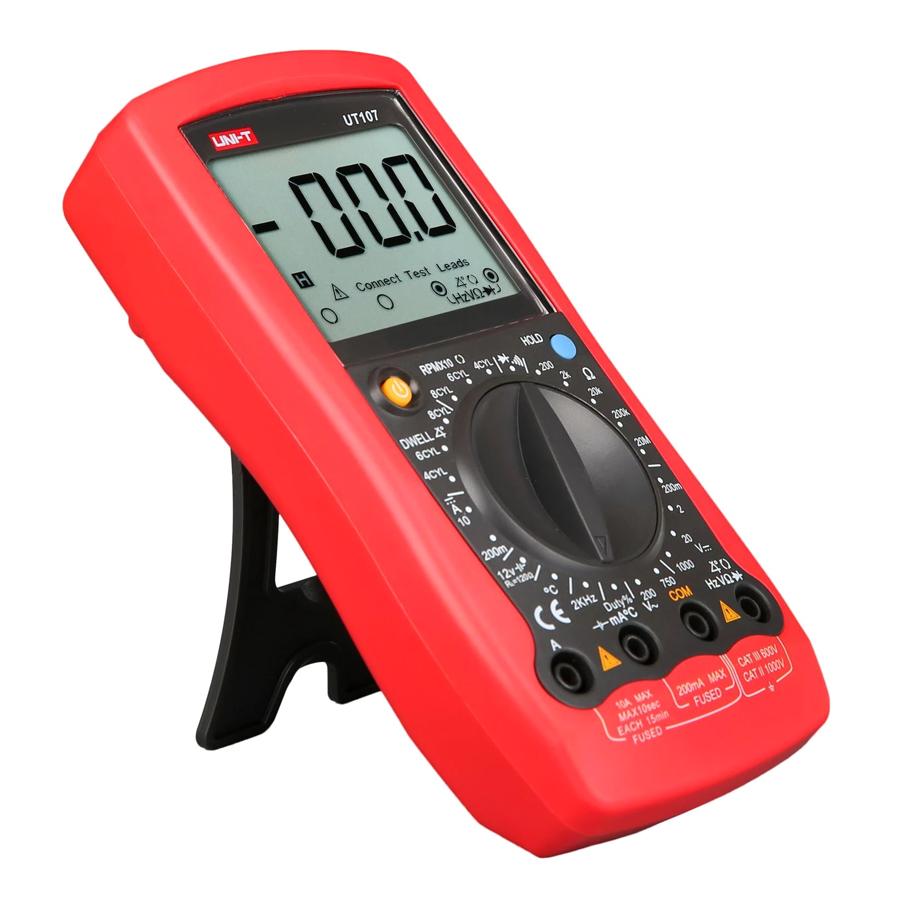 UNI-T ψηφιακό πολύμετρο αυτοκινήτων UT107, RPM/Dwell, test μπαταρίας | eLabstore.gr UNI-T ψηφιακό πολύμετρο αυτοκινήτων UT107, RPM/Dwell, test μπαταρίας | Εργαλεία | elabstore.gr