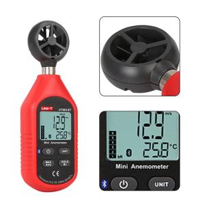 UNI-T ψηφιακό ανεμόμετρο UT363BT, 0-30m/s, Bluetooth | Εργαλεία | elabstore.gr
