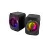 Ηχείο 2.0 USB w/LED Rainbow Sakara EGS104 | Περιφερειακά | elabstore.gr