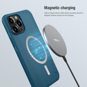 NILLKIN θήκη Super Frosted Shield Pro Magnetic για iPhone 13 Pro, μαύρη | Αξεσουάρ κινητών | elabstore.gr