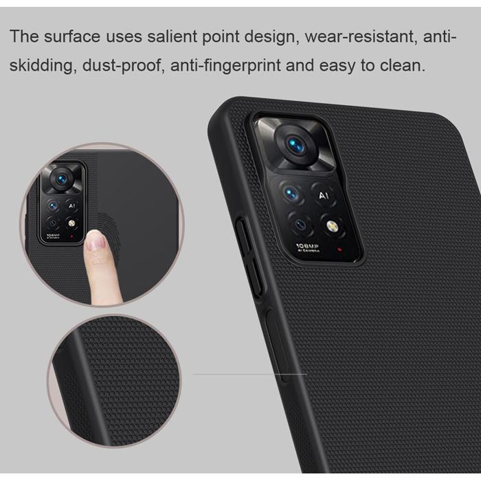 NILLKIN θήκη Super Frosted Shield για Xiaomi Note 11 Pro/Pro+/11i, μπλε | eLabstore.gr NILLKIN θήκη Super Frosted Shield για Xiaomi Note 11 Pro/Pro+/11i, μπλε | Αξεσουάρ κινητών | elabstore.gr