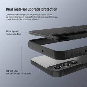 NILLKIN θήκη Super Frosted Shield Pro για Samsung Galaxy S22, μπλε | Αξεσουάρ κινητών | elabstore.gr