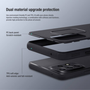 NILLKIN θήκη Super Frosted Shield Pro για Samsung Galaxy A53 5G, μαύρη | Αξεσουάρ κινητών | elabstore.gr