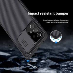 NILLKIN θήκη CamShield Pro για Samsung Galaxy A73 5G, μπλε | eLabstore.gr NILLKIN θήκη CamShield Pro για Samsung Galaxy A73 5G, μπλε | Αξεσουάρ κινητών | elabstore.gr