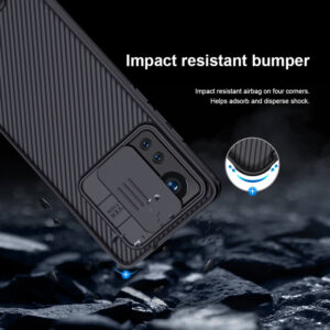NILLKIN θήκη CamShield Pro για Xiaomi 12/12X, μαύρη | Αξεσουάρ κινητών | elabstore.gr