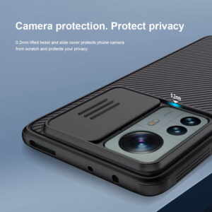 NILLKIN θήκη CamShield Pro για Xiaomi 12 Pro, μαύρη | Αξεσουάρ κινητών | elabstore.gr