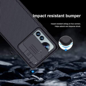 NILLKIN θήκη CamShield Pro για Xiaomi 12 Pro, μαύρη | Αξεσουάρ κινητών | elabstore.gr