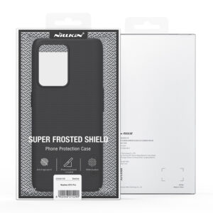 NILLKIN θήκη Super Frosted Shield για Realme GT2 Pro, μαύρη | Αξεσουάρ κινητών | elabstore.gr