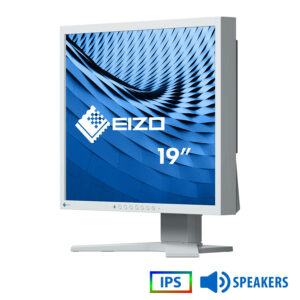 Used Monitor S1934 IPS/Eizo/19”/1280x1024/White/w/Speakers/D-SUB & DVI-D & DP | Refurbished | elabstore.gr