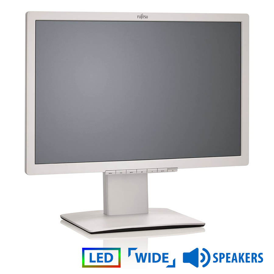 Used (A-) Monitor B22W-x LED/ Fujitsu / 22"/ 1680x1050/ Wide/ White/ Grade A-/ w/ Speakers/ D-SUB & DVI-D & D | eLabstore.gr Used (A-) Monitor B22W-x LED/Fujitsu /22"/1680x1050/Wide/White/Grade A-/w/Speakers/D-SUB & DVI-D & D | Refurbished | elabstore.gr