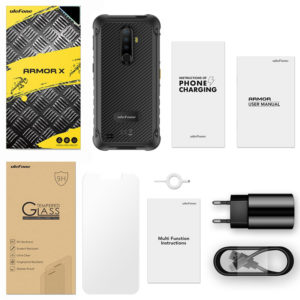ULEFONE smartphone Armor X8i, IP68/IP69K, 5.7", 3/32GB, 5080mAh, μαύρο | Mobile Συσκευές | elabstore.gr