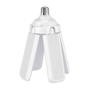 POWERTECH LED λάμπα E27-018, 4x αναδιπλούμενα πτερύγια, 52W, 4000K, E27 | Φωτισμός | elabstore.gr