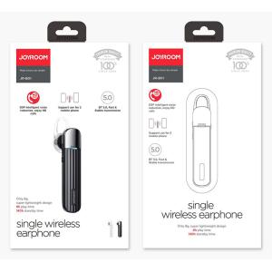 JOYROOM Bluetooth μονό earphone JR-B01, BT 5.0, λευκό | Αξεσουάρ κινητών | elabstore.gr
