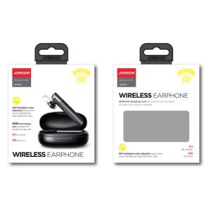 JOYROOM Bluetooth μονό earphone JR-B01S με θήκη φόρτισης, BT 5.1, μαύρο | eLabstore.gr JOYROOM Bluetooth μονό earphone JR-B01S με θήκη φόρτισης, BT 5.1, μαύρο | Αξεσουάρ κινητών | elabstore.gr