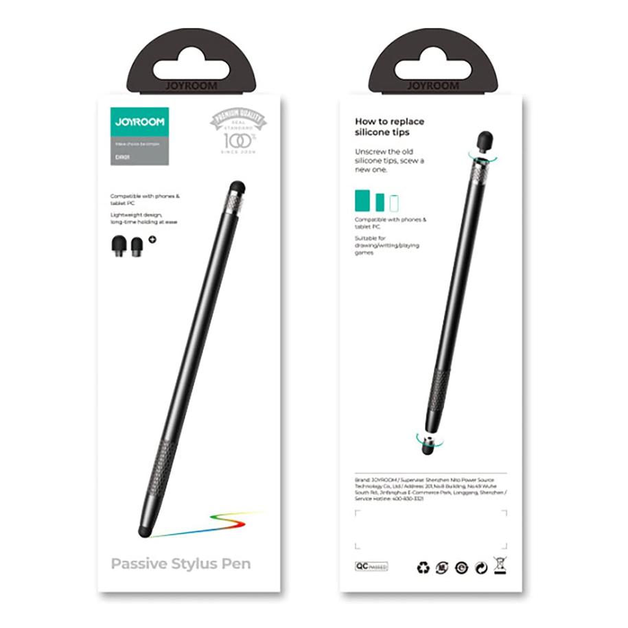 JOYROOM passive στυλό αφής JR-DR01 για smartphone & tablet, μαύρο | eLabstore.gr JOYROOM passive στυλό αφής JR-DR01 για smartphone & tablet, μαύρο | Αξεσουάρ κινητών | elabstore.gr