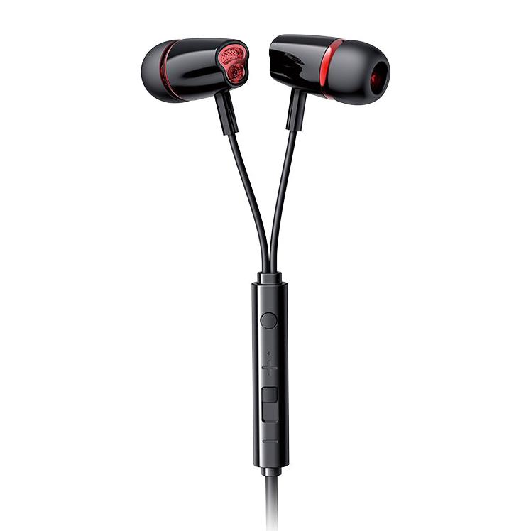 JOYROOM earphones με μικρόφωνο JR-EL114, 3.5mm, 1.2m, μαύρα | eLabstore.gr JOYROOM earphones με μικρόφωνο JR-EL114, 3.5mm, 1.2m, μαύρα | Αξεσουάρ κινητών | elabstore.gr