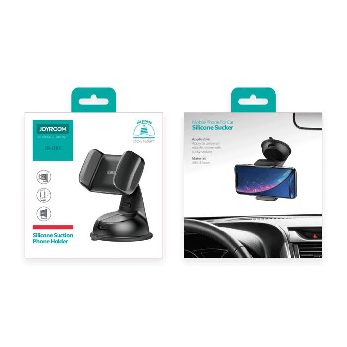 JOYROOM βάση smartphone αυτοκινήτου JR-OK1 για ταμπλό/παρμπρίζ, μαύρη | eLabstore.gr JOYROOM βάση smartphone αυτοκινήτου JR-OK1 για ταμπλό/παρμπρίζ, μαύρη | Αξεσουάρ κινητών | elabstore.gr