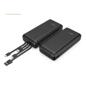 GOLF power bank L206, 20000mAh, 4x output, 2.1A, μαύρο | Αξεσουάρ κινητών | elabstore.gr
