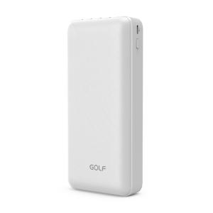 GOLF power bank L206, 20000mAh, 4x output, 2.1A, λευκό | Αξεσουάρ κινητών | elabstore.gr