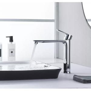 BRUNO αναμεικτική μπαταρία νιπτήρα M12569-234C, μπάνιου, ασημί | Οικιακές & Προσωπικές Συσκευές | elabstore.gr