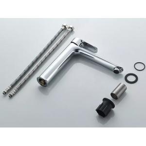 BRUNO αναμεικτική μπαταρία νιπτήρα M12569-234C, μπάνιου, ασημί | Οικιακές & Προσωπικές Συσκευές | elabstore.gr