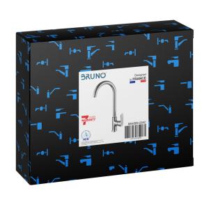 BRUNO αναμεικτική μπαταρία κουζίνας M54569-234C, ασημί | Οικιακές & Προσωπικές Συσκευές | elabstore.gr