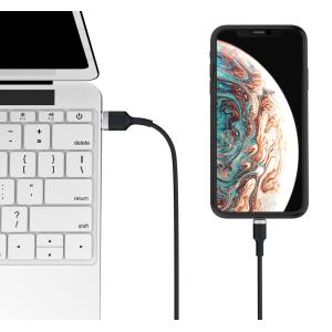 POWERTECH καλώδιο USB σε Micro USB metal PTR-0094, 15W 3A, 1m, μαύρο | Αξεσουάρ κινητών | elabstore.gr