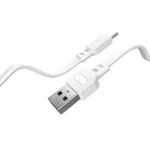 POWERTECH καλώδιο USB σε Micro USB armor PTR-0098, 15W 3A, 1m, λευκό | Αξεσουάρ κινητών | elabstore.gr