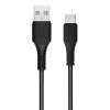 ROCKROSE καλώδιο USB σε USB-C Alpha AC, 2.4A 12W, 1m, μαύρο | Αξεσουάρ κινητών | elabstore.gr