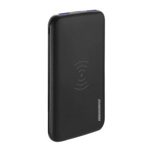 ROCKROSE power bank RRPB12, 10000mAh, 3x output & wireless, 18W, μαύρο | Αξεσουάρ κινητών | elabstore.gr