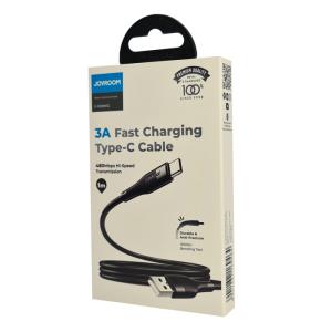 JOYROOM καλώδιο USB σε USB-C S-1030M12C, 3A, 1m, μαύρο | eLabstore.gr JOYROOM καλώδιο USB σε USB-C S-1030M12C, 3A, 1m, μαύρο | Αξεσουάρ κινητών | elabstore.gr