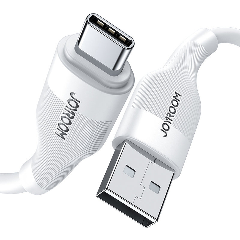 JOYROOM καλώδιο USB σε USB-C S-1030M12C, 3A, 1m, λευκό | eLabstore.gr JOYROOM καλώδιο USB σε USB-C S-1030M12C, 3A, 1m, λευκό | Αξεσουάρ κινητών | elabstore.gr
