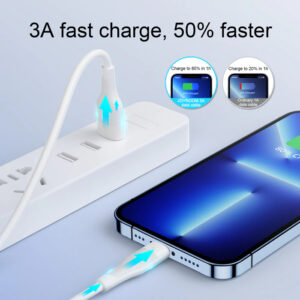 JOYROOM καλώδιο USB σε Micro USB S-1030M12M, 3A, 1m, λευκό | eLabstore.gr JOYROOM καλώδιο USB σε Micro USB S-1030M12M, 3A, 1m, λευκό | Αξεσουάρ κινητών | elabstore.gr