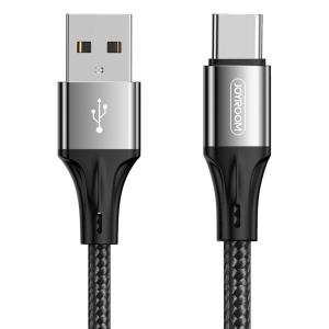 JOYROOM καλώδιο USB σε USB-C S-1030N1C, 3A, 1m, μαύρο | Αξεσουάρ κινητών | elabstore.gr