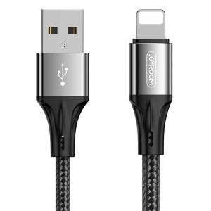 JOYROOM καλώδιο USB σε Lightning S-1030N1L, 3A, 1m, μαύρο | Αξεσουάρ κινητών | elabstore.gr
