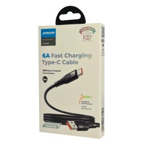 JOYROOM καλώδιο USB σε USB-C S-1060M12C, 6A, 1m, μαύρο | eLabstore.gr JOYROOM καλώδιο USB σε USB-C S-1060M12C, 6A, 1m, μαύρο | Αξεσουάρ κινητών | elabstore.gr